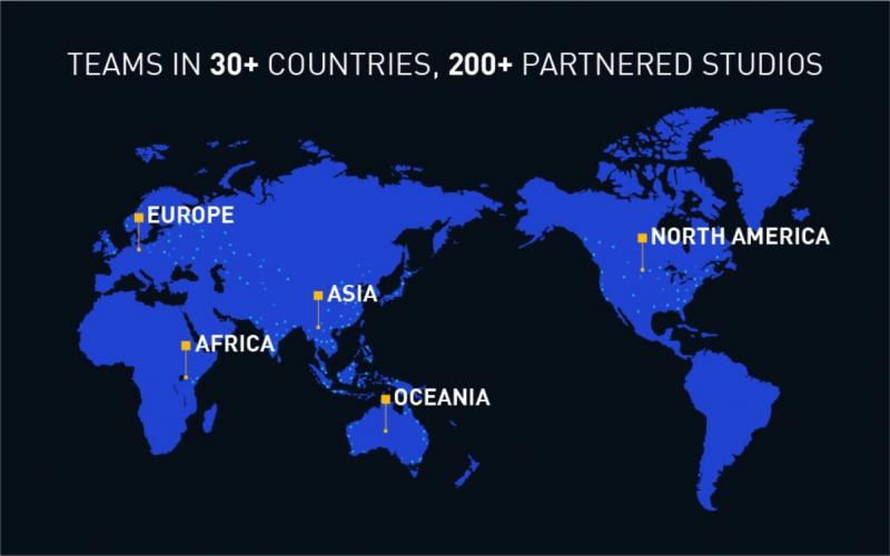 Teams in more than 30 countries, Nativex