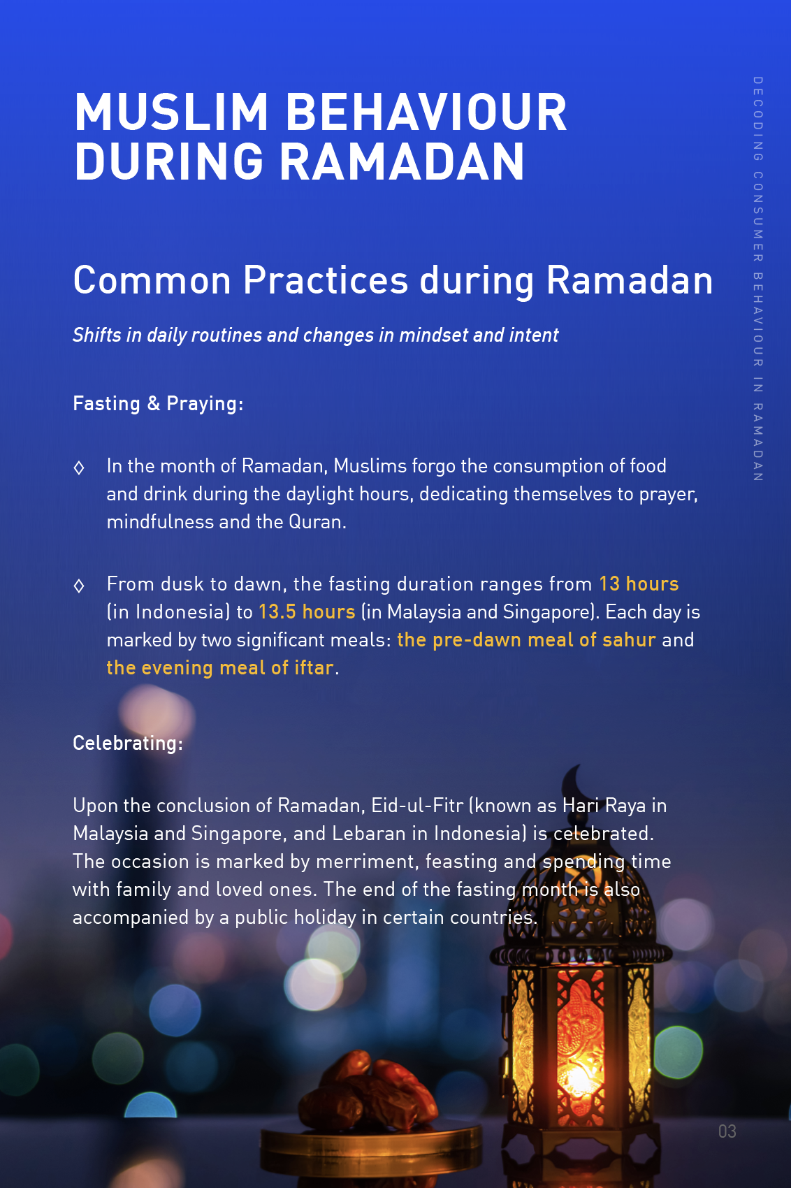 Decoding Consumer Behavior in Ramadan: How Brands Can Ride on the Wave?